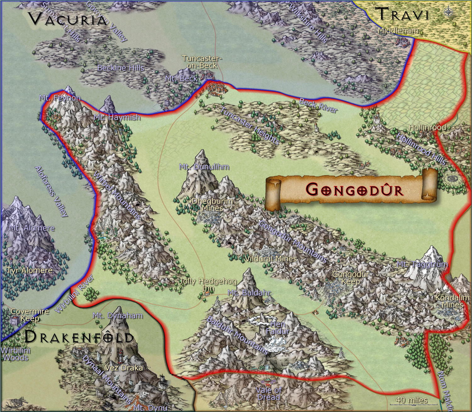 Gongodûr - political borders.JPG