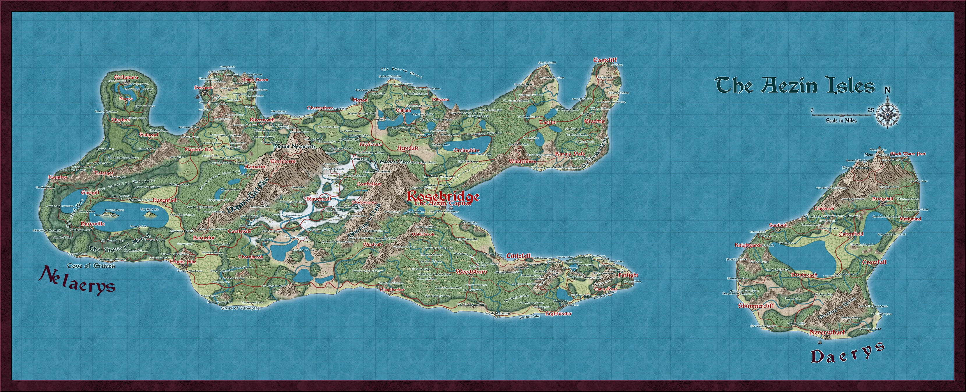 Continent - The Aezin Isle (My First Map) - Page 2 — ProFantasy ...