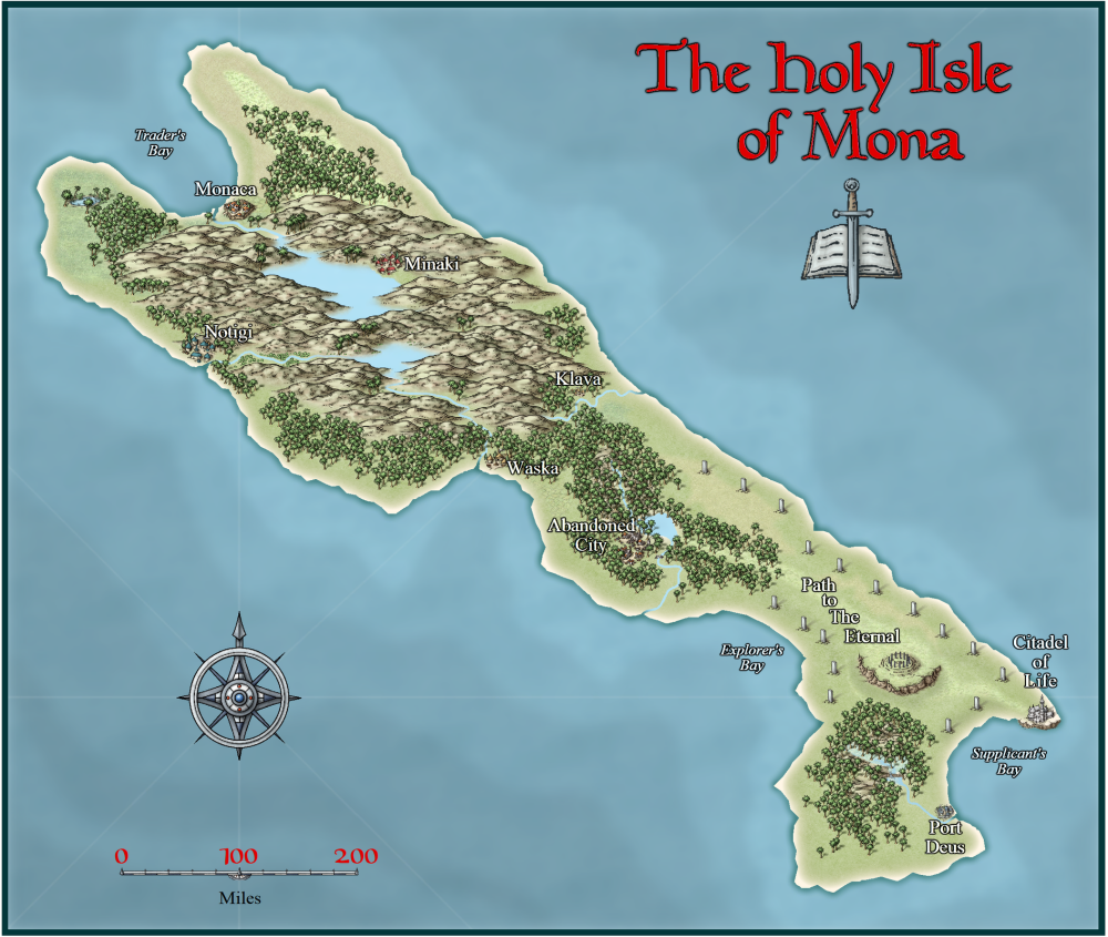 Community Atlas - The Holy Isle of Mona — ProFantasy Community Forum