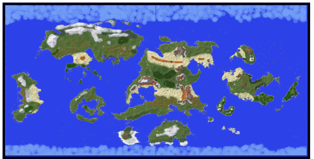 Maps Mania: The Minecraft Map of the World