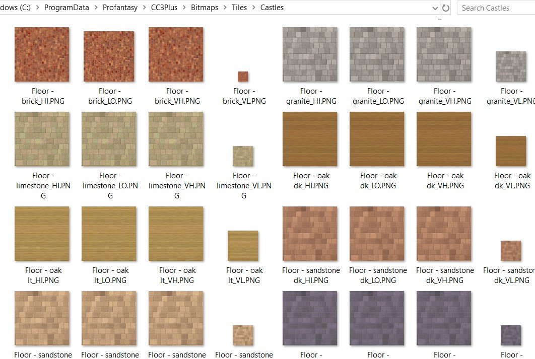 Beaumaris Bitmap Tiles folder Floor Screenshot.jpg