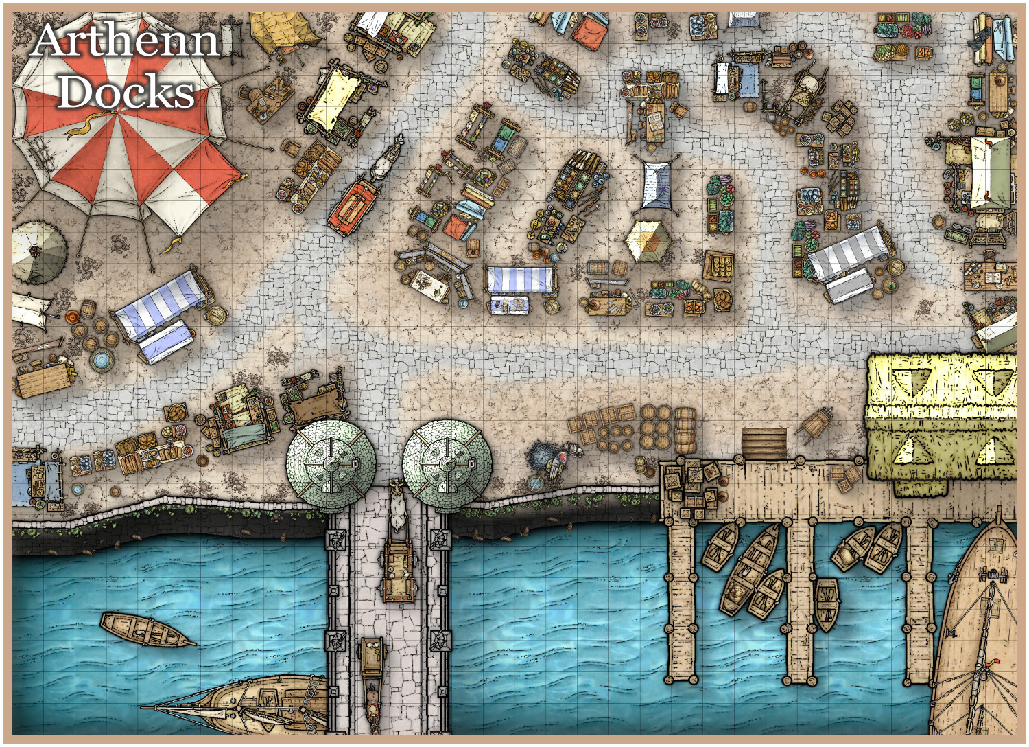 15 Arthenn docks Battlemap A1.JPG