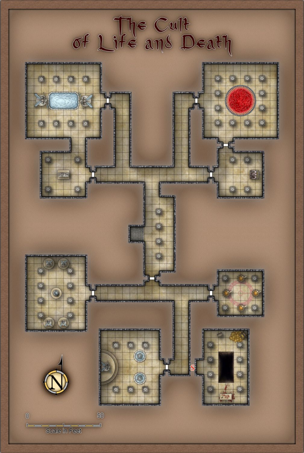 dungeon map