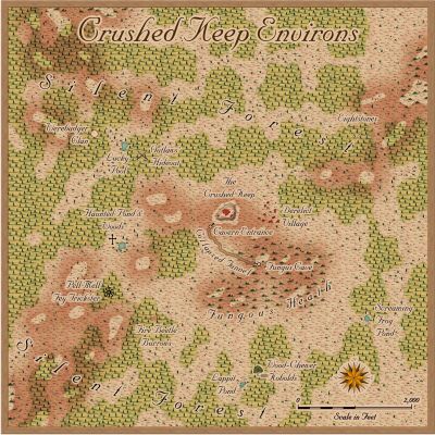 Forlorn Archipelago - Crushed Keep, Fisher Island