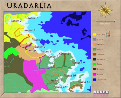 Continent of Ukadarlia