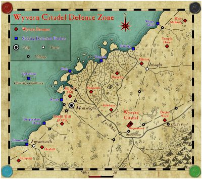 Kentoria - The Wyvern Citadel Defence Zone