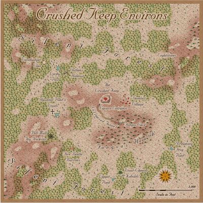 Forlorn Archipelago - Crushed Keep, Fisher Island