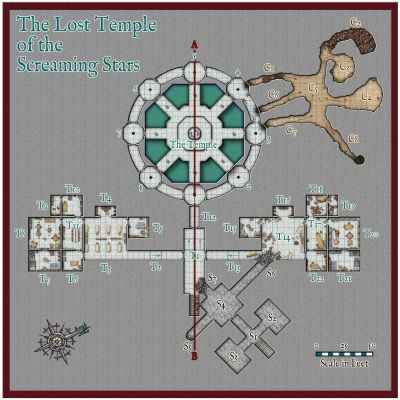 Lost Temple of the Screaming Stars (Megadungeon 5)