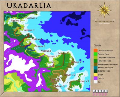 Continent of Ukadarlia