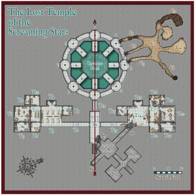 Lost Temple of the Screaming Stars (Megadungeon 5)